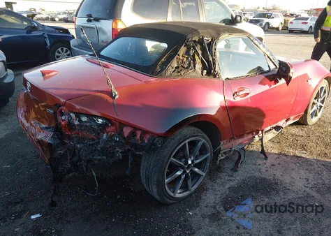 2016 Mazda Mx-5 Miata Grand Touring z USA, uszkodzony, nr VIN JM1NDAD7XG0100205